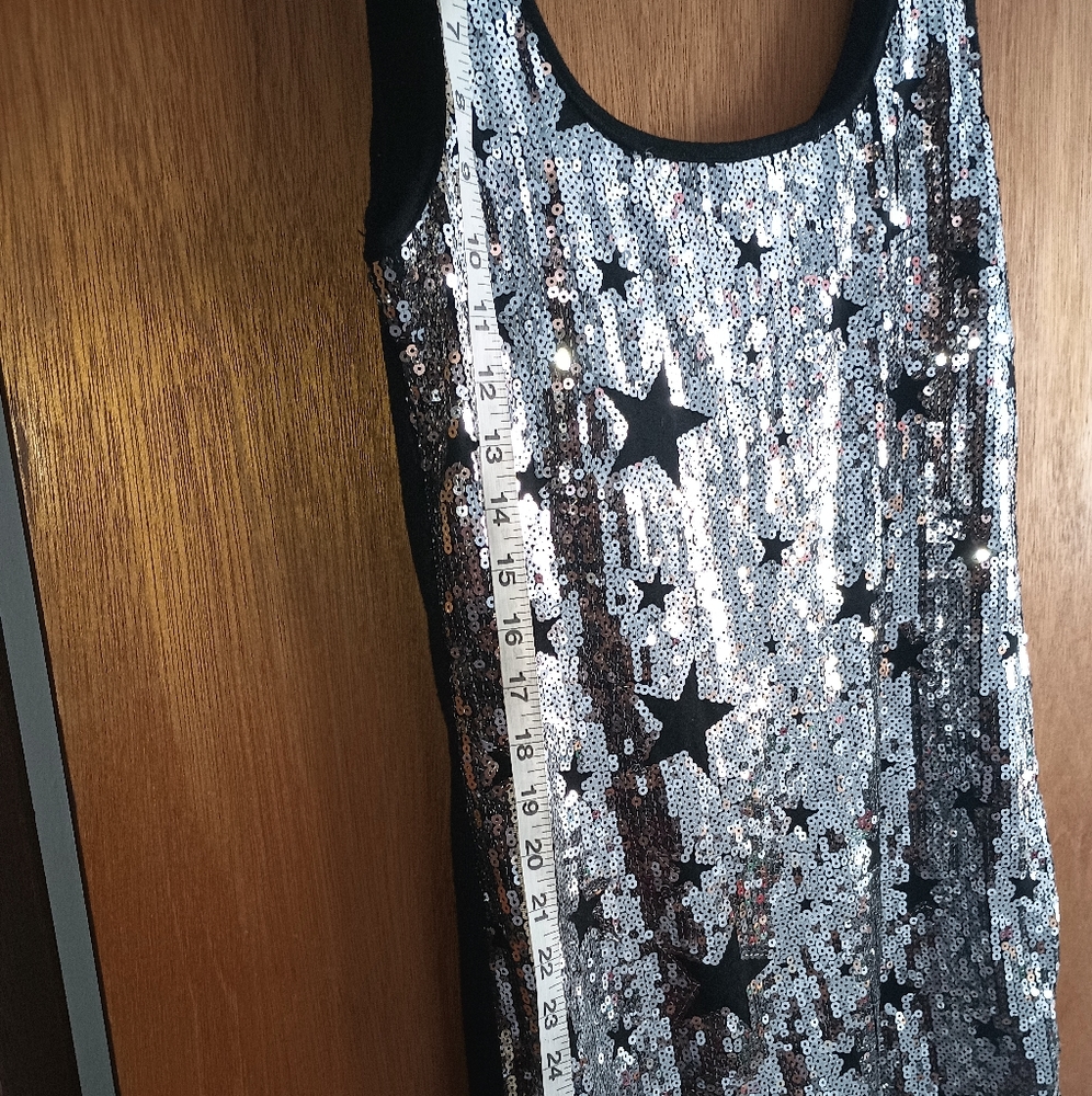 Sequin, star, tank